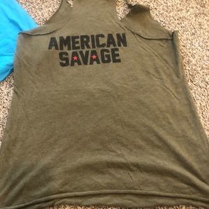 American savage barbell tank top large